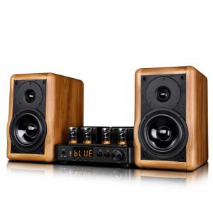 China 5 Inch Stereo Bookshelf Speakers , Passive Audio Speakers For TV Turntable Players factory
