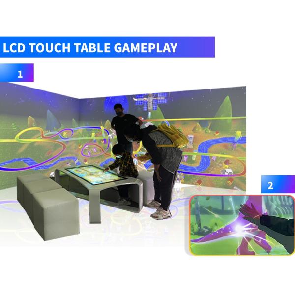 Support Multi-channel Setup Immersive Interactive Wall Drawing Game For Amusement Center
