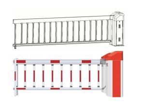 China RS485 430Hz 6m Arm Fencing Gate Barrier 5 Million MTBF factory
