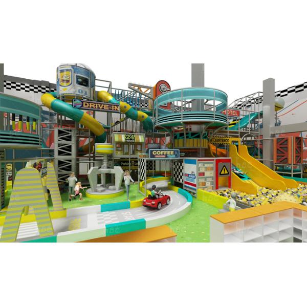 Customizable Indoor Play Structure for Preschoolers 2-12 Years