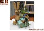 All Festival Moveable wooden Bunny for wooden design birthday gifts