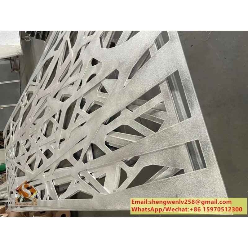 Perforating metal cladding aluminum decorative panel for wall cladding solid aluminum