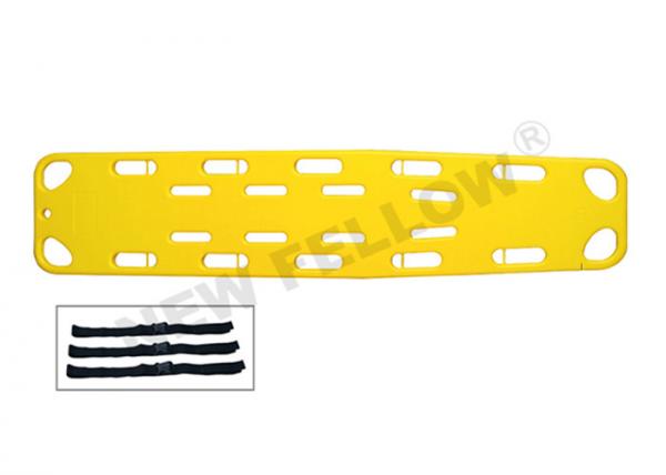 China Lightweight Plastic Medical First Aid Spine Board Stretcher For Wounded Patients factory