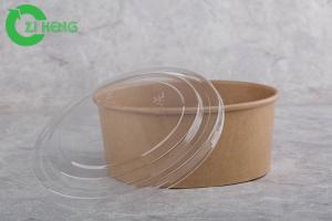 China Microwavable Heavy Duty Paper Bowls , Oil Resistant Disposable Ice Cream Bowls on sale