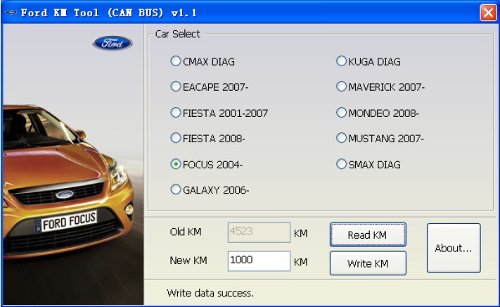 ford km tool is writing ford km tool is writing