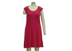 China Latest Ladies Summer Nighties  , Viscose /  Elasthan Long Sleeveless Nightgown on sale