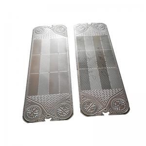 China M3 Alfalaval Heat Exchanger Plate Components With NBR HNBR EPDM Gasket factory