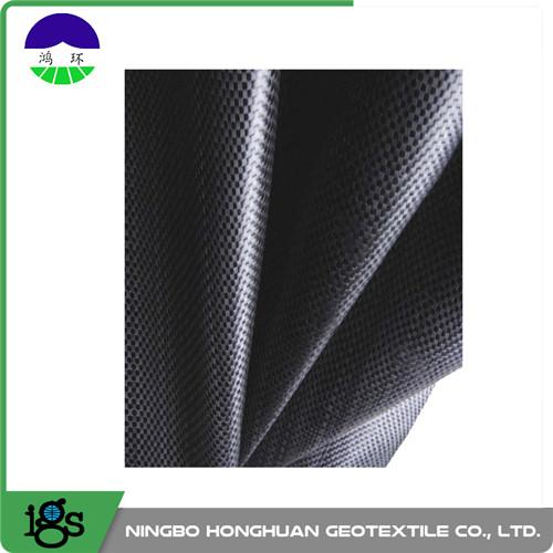China 460G Black Geotextile Filter Fabric Convenient / Woven Geotextiles factory