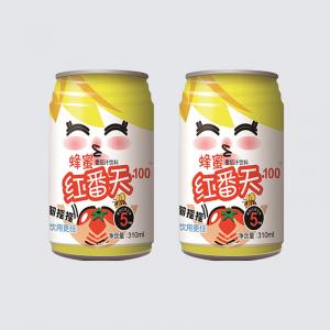 China Low Carb Tomato Juice With Honey Canned Tomato Vegetable Juice 310ml factory