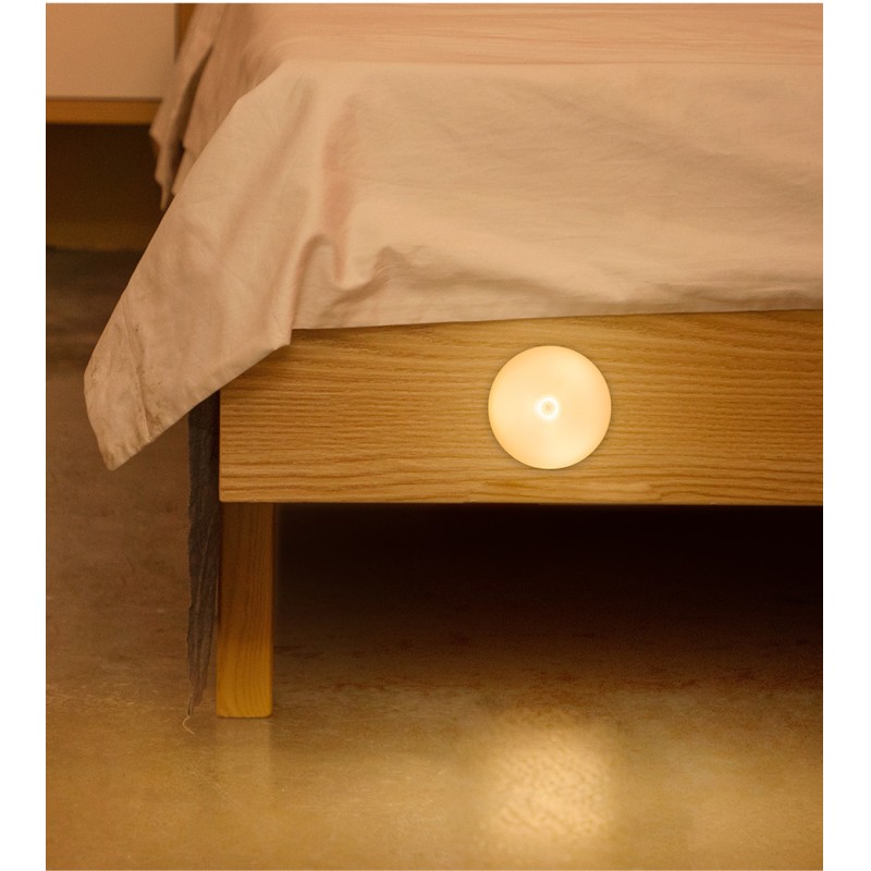 ABS Wireless 0.6W 3LEDs USB Rechargeable Motion Sensor Light