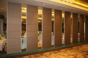 China Folding Acoustic Partition Wall Commercial / Soundproof Mobile Partition Walls Malaysia on sale