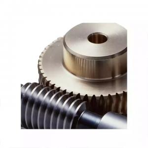 China Stainless Steel CNC Machinery Accessories 0.01mm Tolerance Worm Wheel Gear factory