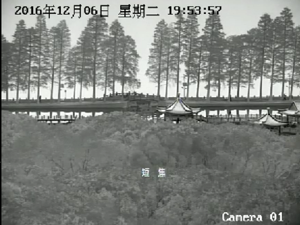 Mobile / Vehicle Dual Thermal Camera Weatherproof With 10km Ir Distance