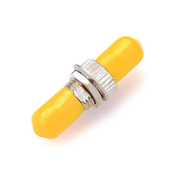 Simplex Multimode Metal Fiber Optic Coupler St Upc To St Upc Without Flange