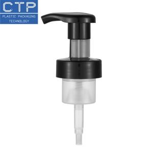 China Hand Soap Use Flower Foam Pump 40mm  With Silicone Brush factory