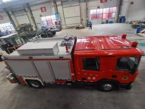 China JY100 14000kg 8930mm Emergency Fire Engine Emergency Rescue Truck HIAB X-CL111B-2 on sale