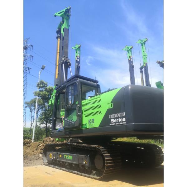 KR60A 90 KN Piling Rig Machine Rotary Drilling 30Rpm Pile Drilling Machine