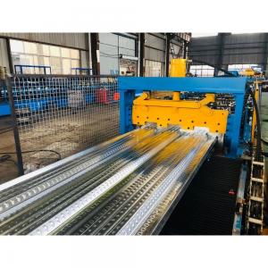 China 20m/Min High Speed Metal Steel Floor Deck Machine With Servo Following Cutting factory