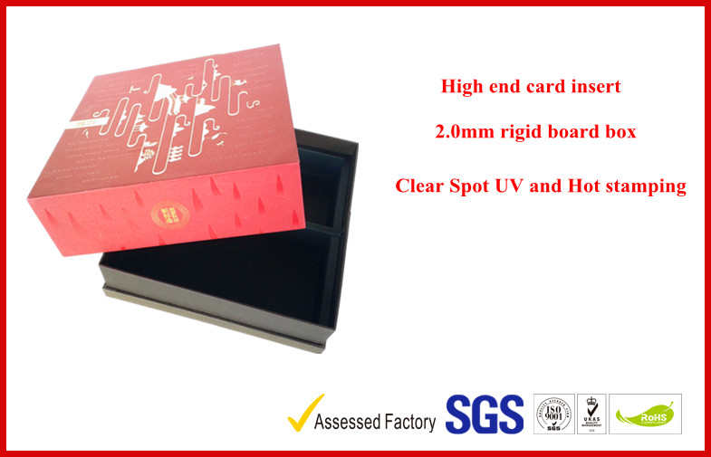 Offset Printing Paper Packaging Rigid Board Box For Luxury Gift