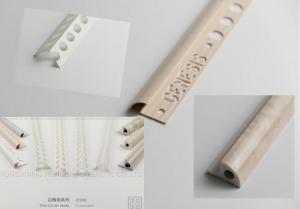 China Inside PVC Corner Profile , Pvc Trim Moulding Window Trim For Decoration factory