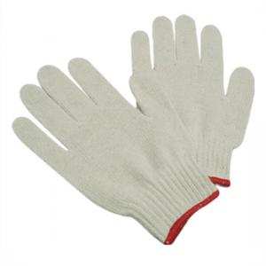 China 10 Gauge Knitted Glove, White Cotton Knitted Glove on sale