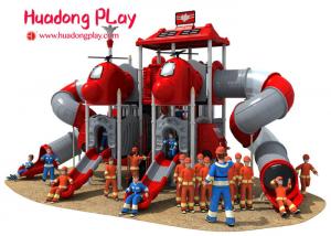 China Customized Design Kids Outdoor Playground Equipment Slide For Preschool on sale