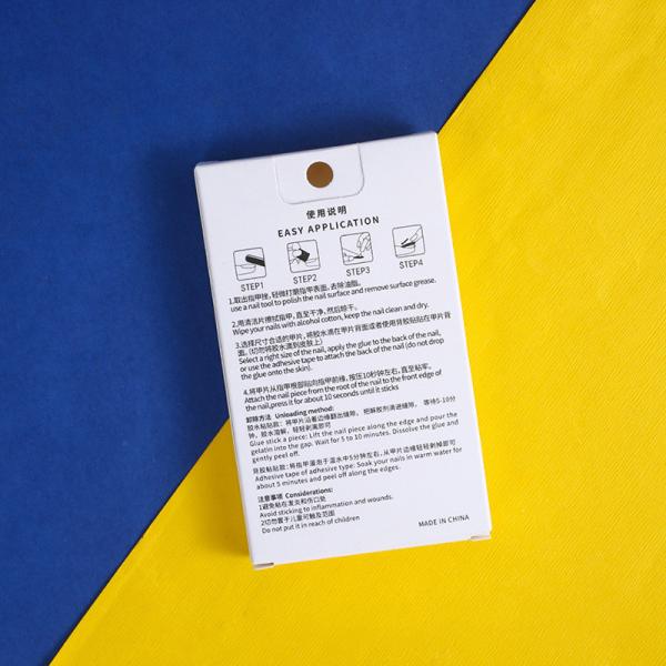 Rectangle Wear Nail Cardboard Gift Boxes Unique Custom Packaging Box