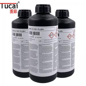 China AGFA Transparent Solvent Based Ink UV Ink Cleaning Solution For Epson DX5 DX6 factory