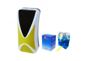 China Hospital Touchless Hand Sanitizer Dispenser , Refillable Automatic Soap Dispenser With Smoky Window factory