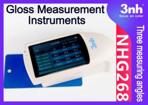 Handheld Gloss Measurement Instruments NHG268 Multi Angle Gloss Tester for Furniture Paint Ceramic