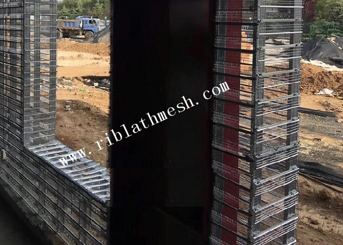 600mm Width Galvanized 2.2m Length Rib Lath Sheet