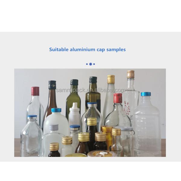 Easy Operate Semi Automatic Ropp Capping Machine Whisky Liquor Screw Capper for Glass Bottle Wine Bottle Lid