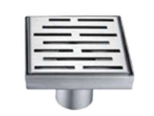 China Square flap drain floor drain 304 stainless steel with removable foreign body catching parts Oour proof water back with factory
