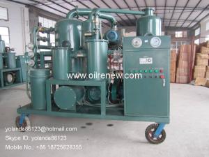 China High Vacuum Transformer Oil Regeneration System, Oil Recycling Purifier ZYD-I-300(300LPM) factory