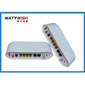 China Light Weight Dual Fiber GPON ONU Router , Hisilicon Chipset FTTH Modem Router factory