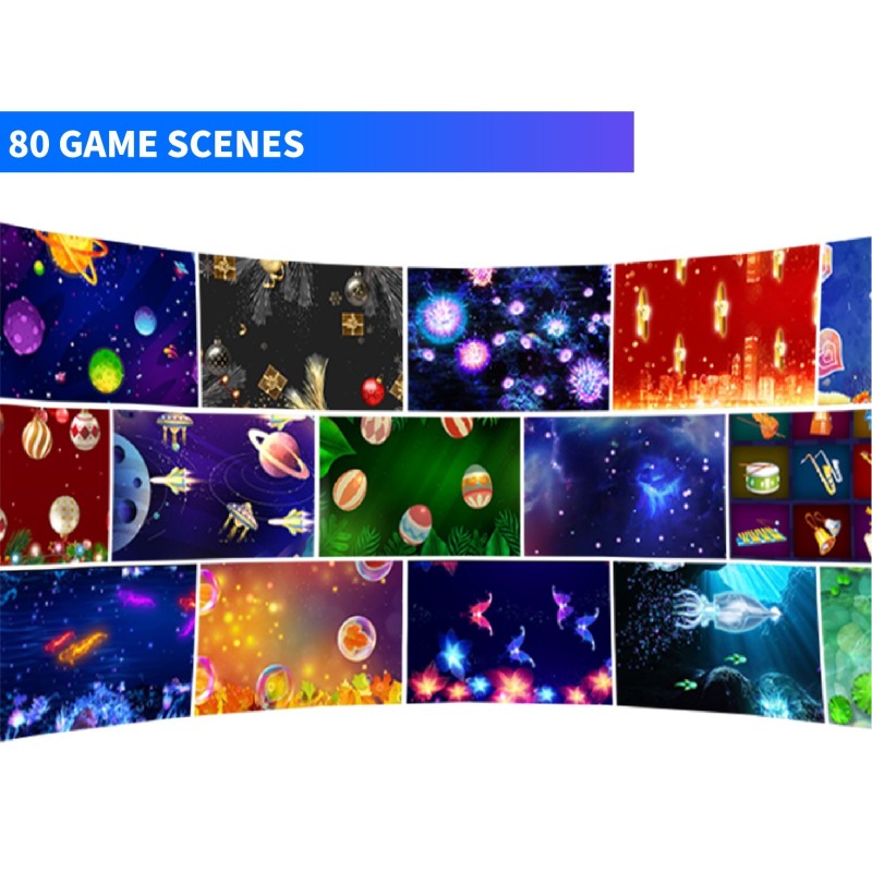 1920x1200 Floor Projector Game System Multi Players Interactive Floor Display