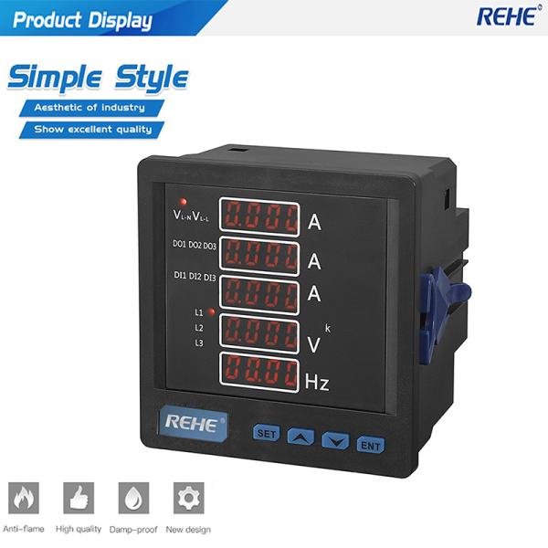 Original Manufacturer Three Phase Intelligent Digital Multifunction Meter Digital Electrical Panel Meter