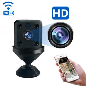 China Mini Spy Hidden 1080P Camera WiFi Wireless Cloud Storage Micro SD Audio Video CCTV Small Security Camera factory
