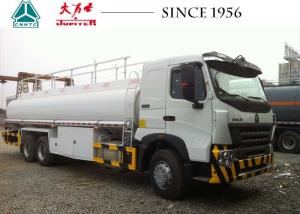 China HOWO A7 Fuel Tanker Trucks , 10 Wheeler Truck 20000 Liters Large Load Capacity on sale