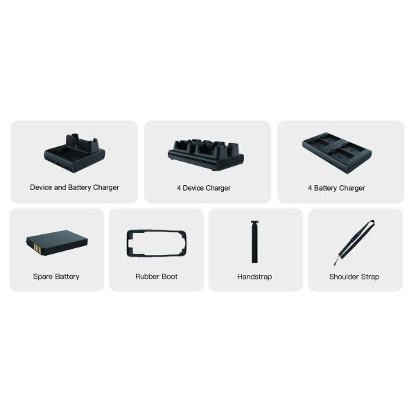 M63 Digital Keyboard PDA Barcode Scanner with 5000mAh Battery 1.3 Million BSI Scan Engine and 15 Hours Continuous Work