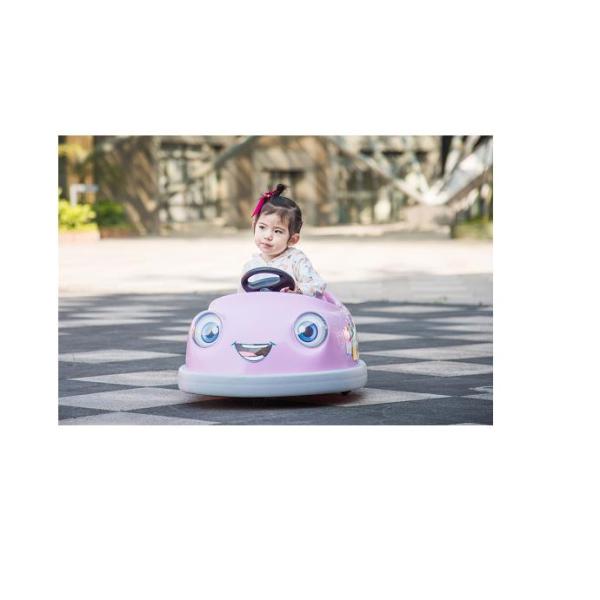 Electric Bumper Cars for Kids Forward and Backward Ride On Self-Resetting Fuse Feature