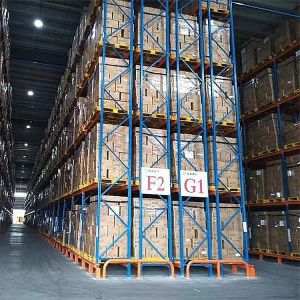 China Heavy-Duty Industrial Warehouse Pallet Racking System with High Load Capacity factory