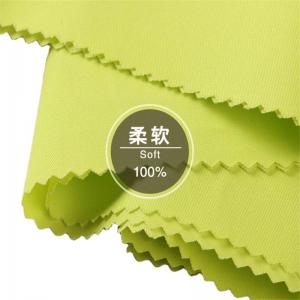 China Quick Dry Cotton Drill Gabardine Fabric for Men Pants Cloth in Uniform Workshop Wear factory