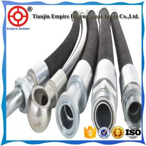 China HIGH PRESSURE FITTING RUBBER HOSE CLAMPS INDUSTRIAL HYDRAULIC HOSE factory