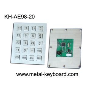 Buy cheap 20 Keys Stainless Steel Industrial Keyboard with USB or PS/2 interface from wholesalers