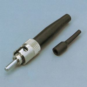 Single Mode Multimode ST Fiber Optic Connector Round Threaded