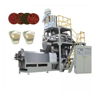 China 120-150/250-300/500-800/1000-1200kg/h Stainless Steel Fish Feed Pellet Making Machine factory