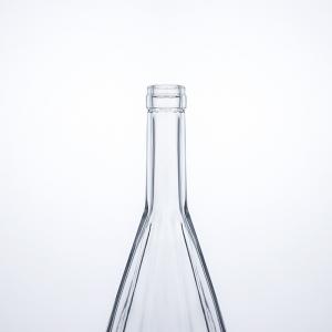 China Glass Bottle Packaging for Liquor Brandy Vodka Whisky Gin Rum 700ml 750ml Custom Design factory