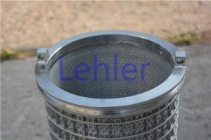 China Pulp And Paper Wire Strainer Basket Second Stage Large Open Area Energy - Saving factory