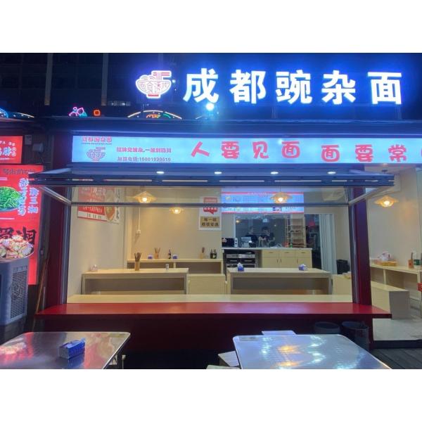 DERCHI Bifold windows with double pane tempered clear glass and louver curtain type for modern villas tempered clear glass